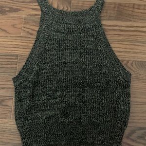 a forever 21 knitted crop top